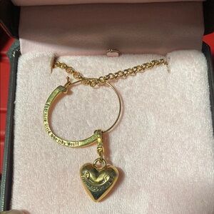 Juicy Couture Gold Chain-Link Necklace